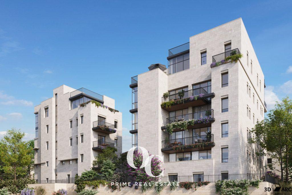 Modern luxury apartment development in Talbiya, Jerusalem by Oren Cohen Group